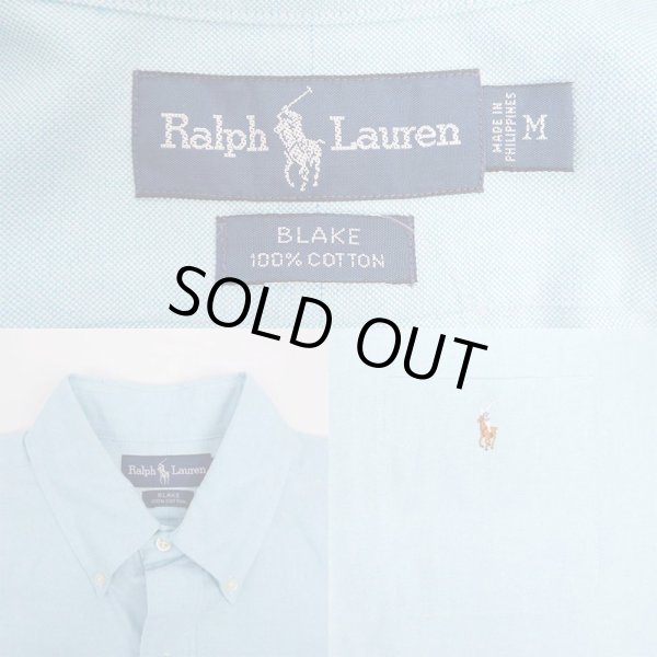 画像3: 90's Polo Ralph Lauren S/S ボタンダウンシャツ "BLAKE" (3)