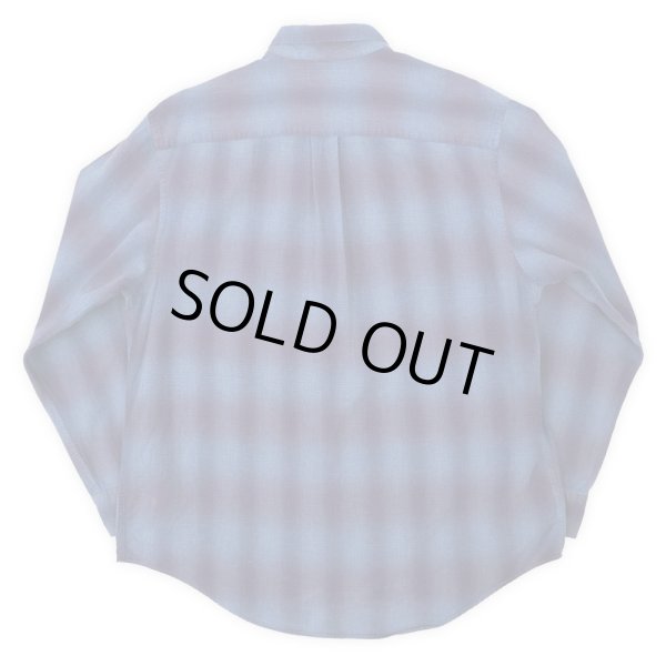 画像2: 90's ST. JOHN'S BAY オンブレチェック柄 フランネルシャツ (2)