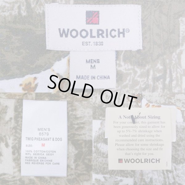 画像3: 00's Woolrich 総柄ボタンダウンシャツ "DEADSTOCK" (3)