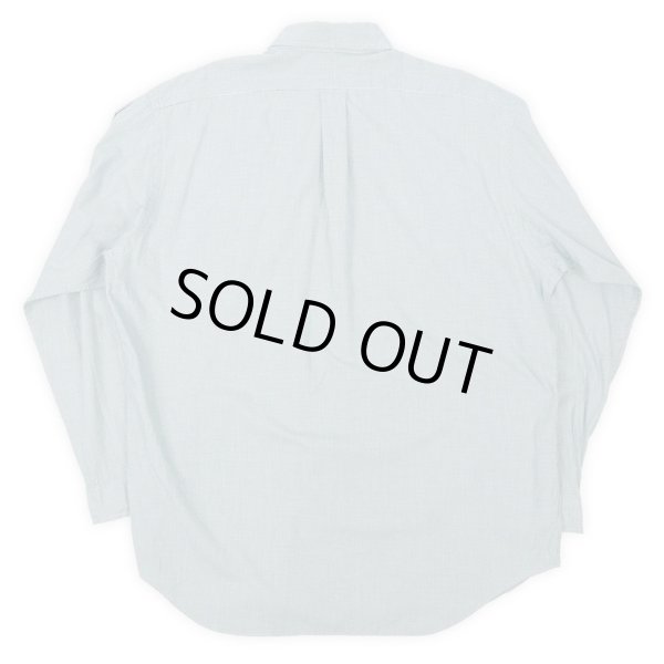 画像2: 90's Ralph Lauren ボタンダウンシャツ “BLAKE / 千鳥格子柄 / GREEN” (2)