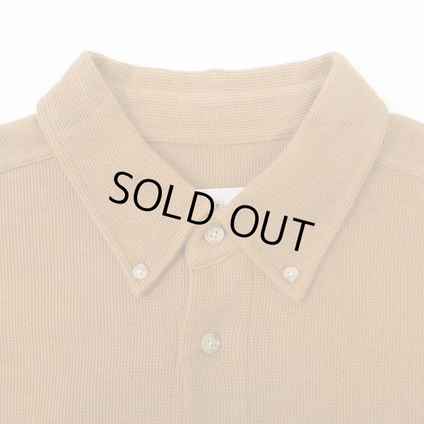 画像3: 90's AKA Eddie Bauer コットンピケ ボタンダウンシャツ (3)