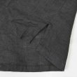 画像4: 00's BRUNO S/S オープンカラーシャツ "LINEN / BLACK" (4)