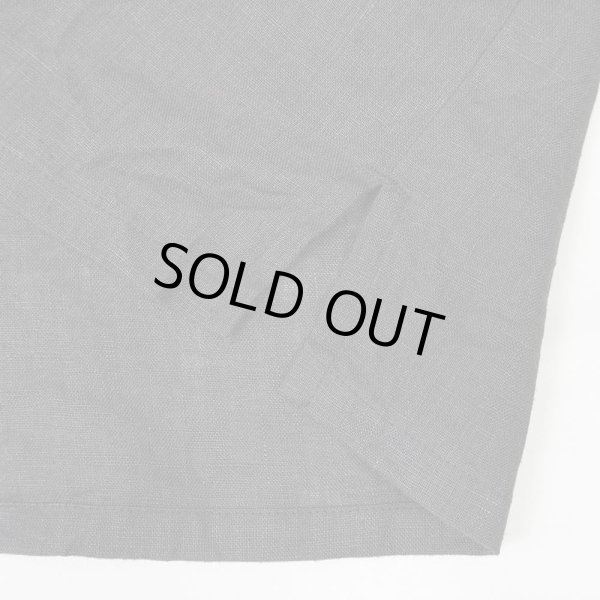 画像4: 00's BRUNO S/S オープンカラーシャツ "LINEN / BLACK" (4)