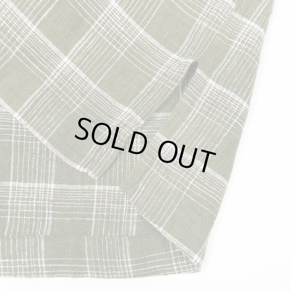 画像4: 90's Willi Wear S/S リネン オープンカラーシャツ (4)