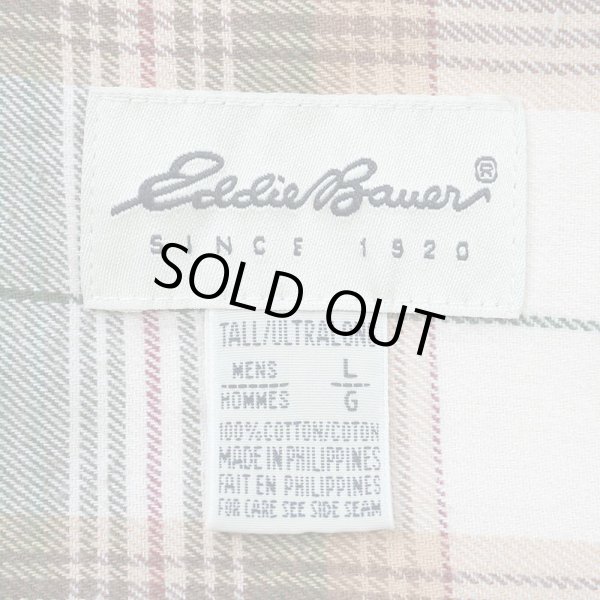 画像2: 90's Eddie Bauer フランネル ワークシャツ “AS-IS” (2)