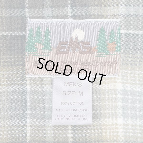 画像2: 90's EMS オンブレチェック柄 ボタンダウンシャツ (2)