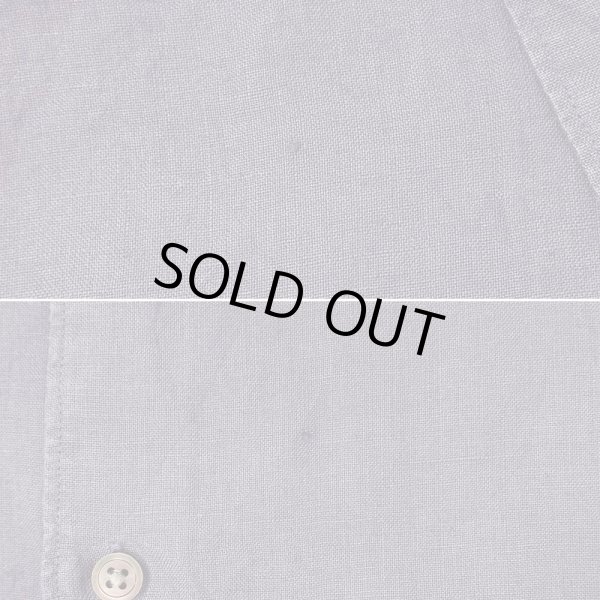 画像5: 00's Banana Republic S/S レギュラーカラー リネンシャツ (5)