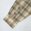 画像4: 90's J.CREW オンブレチェック柄 レーヨンシャツ (4)