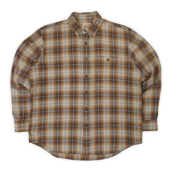 画像1: 00's Arrow フランネル ボタンダウンシャツ "Ombre Plaid" (1)