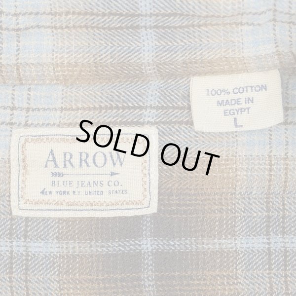 画像2: 00's Arrow フランネル ボタンダウンシャツ "Ombre Plaid" (2)