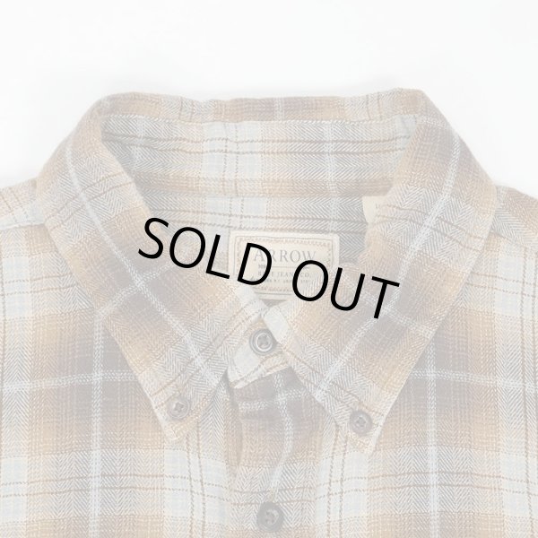 画像3: 00's Arrow フランネル ボタンダウンシャツ "Ombre Plaid" (3)