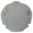 画像1: 90's KHAKI'S by ARROW ボタンダウンシャツ "Navy×White Plaid / BIG OXFORD" (1)