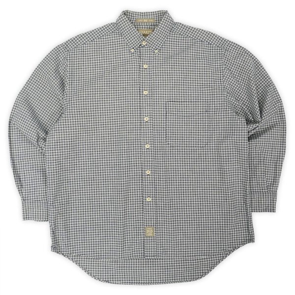 画像1: 90's KHAKI'S by ARROW ボタンダウンシャツ "Navy×White Plaid / BIG OXFORD" (1)