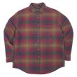 画像1: 00's Pendleton フランネル ボタンダウンシャツ "MASON / Omble Plaid" (1)