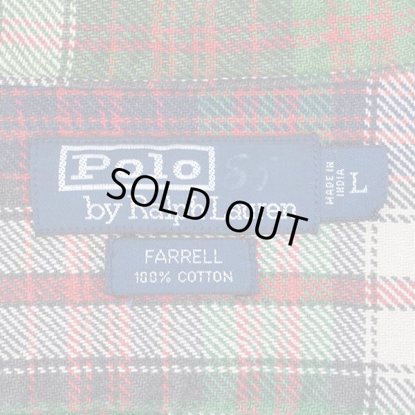 画像2: 90's Polo Ralph Lauren ヘビーネルシャツ "FARRELL" (2)