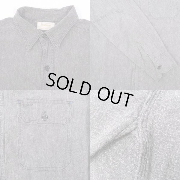 画像4: 50's Powr House ブラックシャンブレーシャツ (4)