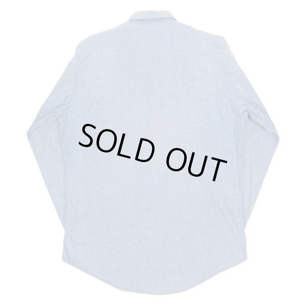 画像2: 80's BIG MAC シャンブレーシャツ (2)