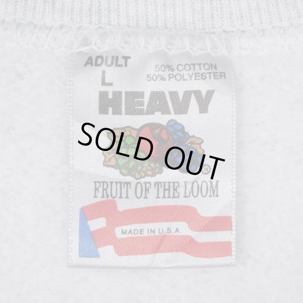 画像2: 90's INDIANA ロゴ刺繍 スーベニアスウェット (2)