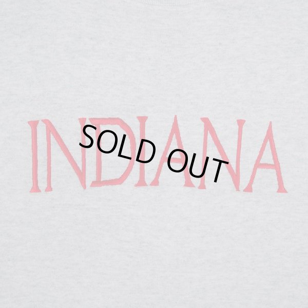 画像3: 90's INDIANA ロゴ刺繍 スーベニアスウェット (3)