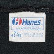 画像3: 90's Hanes 両面プリント スウェット "FADE BLACK" (3)