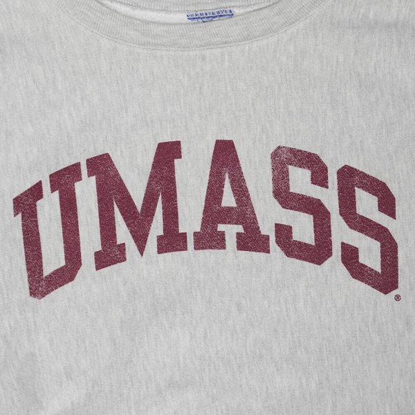 画像3: 00's Champion リバースウィーブスウェット "UMASS" (3)