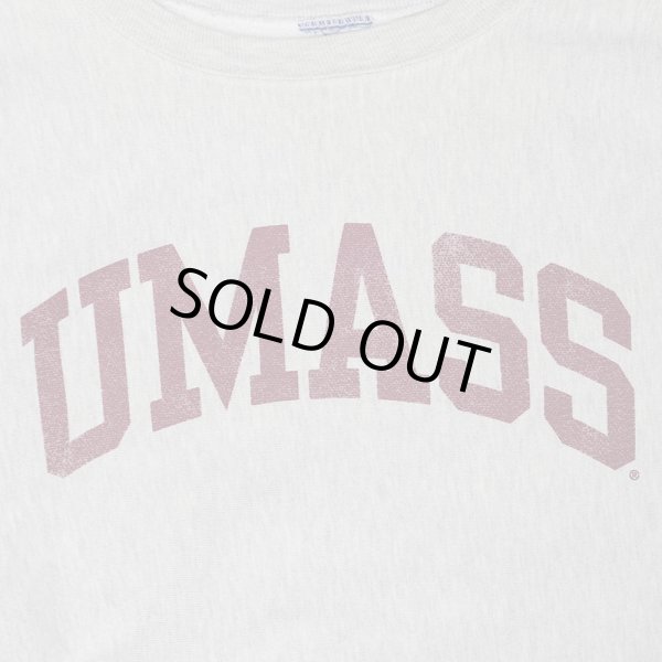 画像3: 00's Champion リバースウィーブスウェット "UMASS" (3)