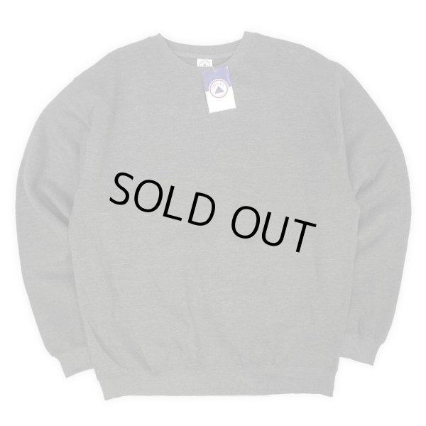 画像1: 00's DELTA ブランクスウェット "CHARCOAL HEATHER / DEADSTOCK" (1)