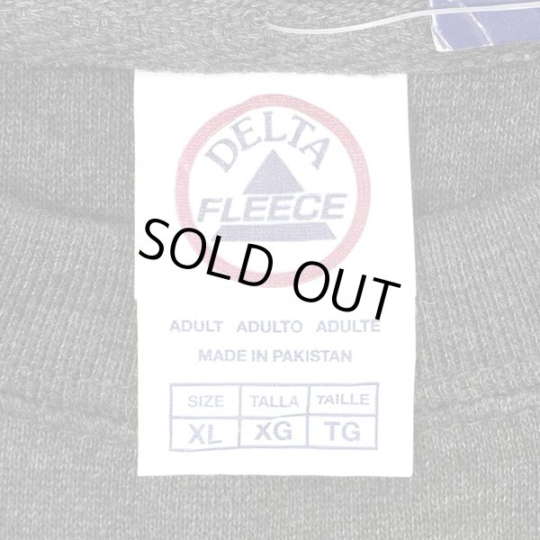 画像2: 00's DELTA ブランクスウェット "CHARCOAL HEATHER / DEADSTOCK" (2)