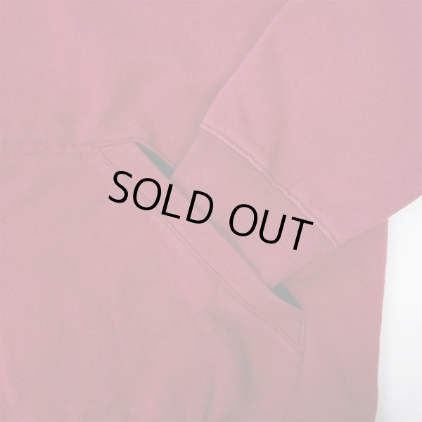 画像4: 00's NIKE スウェットパーカー "BURGUNDY" (4)