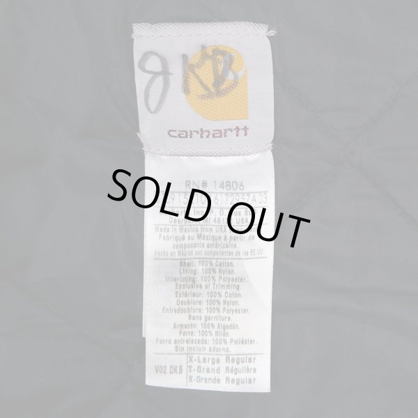 画像3: 90-00's Carhartt ダックベスト "BROWN / XL / MADE IN USA" (3)