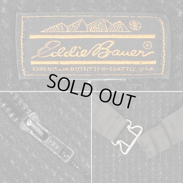 画像3: 80's Eddie Bauer ウールベスト "黒タグ" (3)