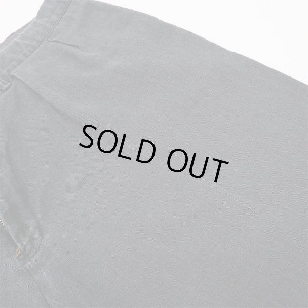 画像4: 90's Polo Ralph Lauren 2タック リネントラウザー “BLACK” (4)