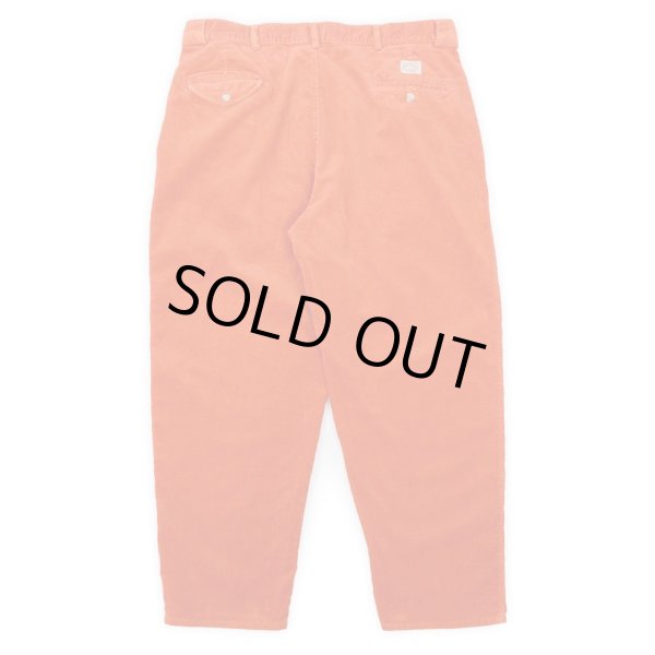 画像2: 90's Polo Ralph Lauren 2タック 太畝コーデュロイパンツ “MADE IN USA” (2)