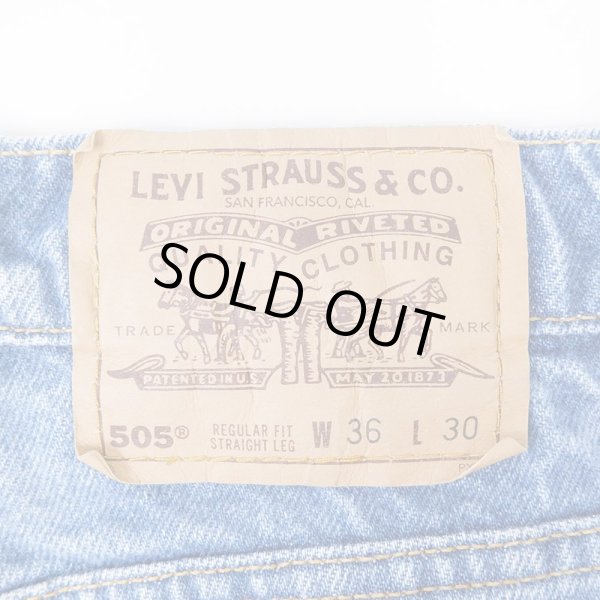 画像3: 90's Levi's 505 デニムパンツ "実寸W34 L28" (3)
