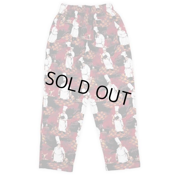 画像2: 90's Chef Revival 総柄 イージーパンツ "MADE IN USA" (2)