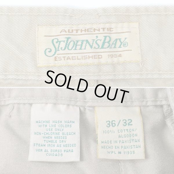 画像3: 90's ST. JOHN'S BAY ベイカーポケット チノパンツ (3)