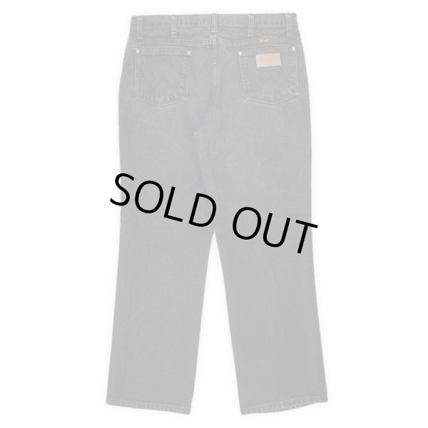 画像2: 00's Wrangler 936WBK ブラックデニムパンツ "実寸W34 L29" (2)