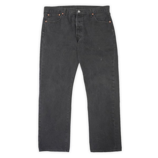 画像1: 00's Levi's 501 ブラックデニムパンツ "W36 L30" (1)