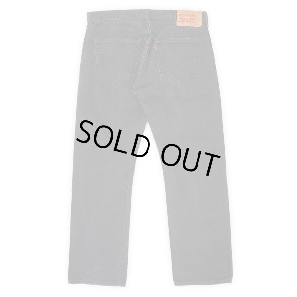 画像2: 00's Levi's 501 ブラックデニムパンツ "W36 L30" (2)