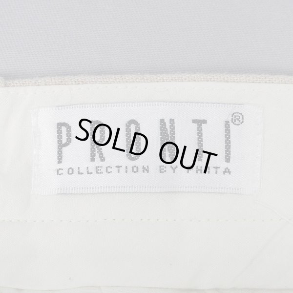 画像3: 90's PRONTI 2タック リネントラウザー (3)