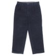 画像1: 00's 346 Brooks Brothers 2タック 太畝コーデュロイトラウザー “DARK NAVY / W36 L30” (1)