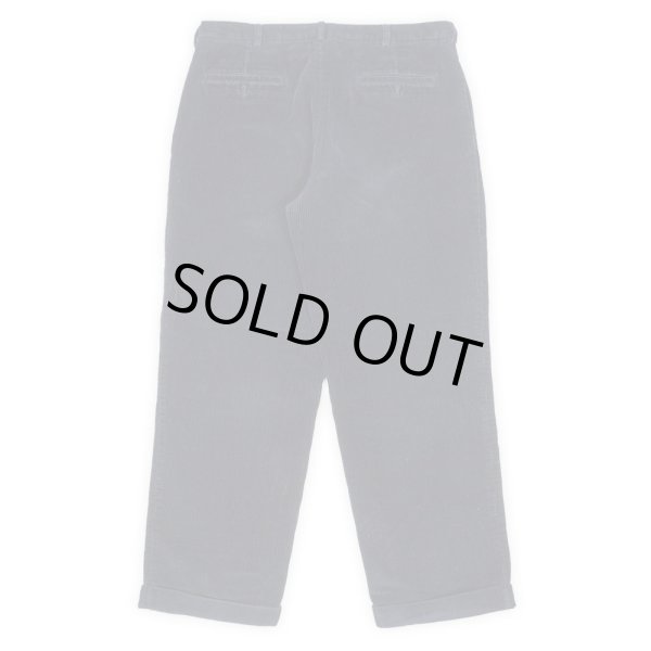 画像2: 00's 346 Brooks Brothers 2タック 太畝コーデュロイトラウザー “DARK NAVY / W36 L30” (2)