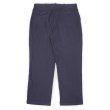 画像2: 90's Polo Ralph Lauren 2タック コットンリネントラウザー "NAVY / W38 L30" (2)
