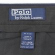 画像3: 90's Polo Ralph Lauren 2タック コットンリネントラウザー "NAVY / W38 L30" (3)