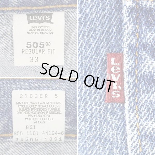 画像4: 00's Levi's 505 デニムショーツ (4)