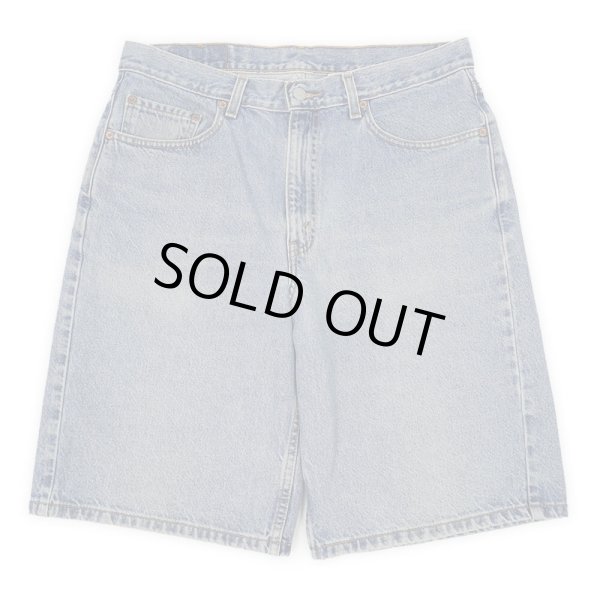 画像1: Early 00's Levi's 550 デニムバギーショーツ "W34" (1)