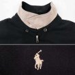 画像4: 00's Polo Ralph Lauren チンスト付き スウィングトップ "BLACK" (4)