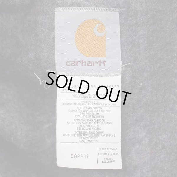 画像3: Early 00's Carhartt ブランケットライナー ダックカバーオール "MADE IN USA / CO2PTL" (3)