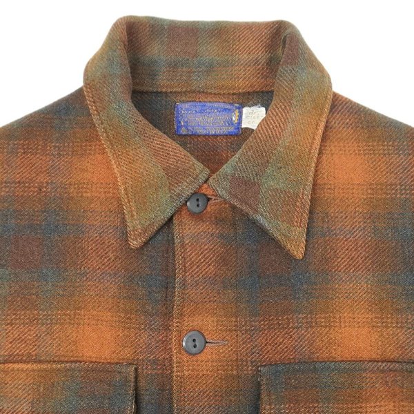 画像3: Early 70's Pendleton ウールジャケット "Ombre Plaid / MADE IN USA" (3)