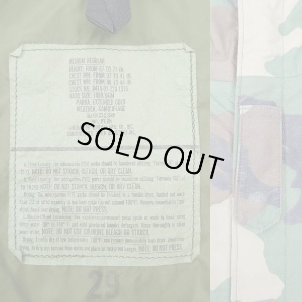 画像3: 87's US.ARMY ECWCS GORE-TEXパーカー "初期型 / MEDIUM-REGULAR" (3)